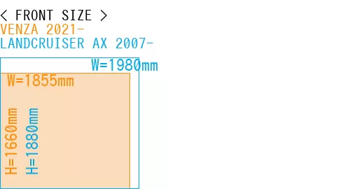 #VENZA 2021- + LANDCRUISER AX 2007-